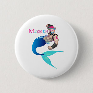Badge Rond 5 Cm Merman Gay Cruise S Pour Hommes Plages Bateaux Et