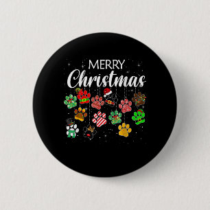 Badge Rond 5 Cm Merry Christmas 2021