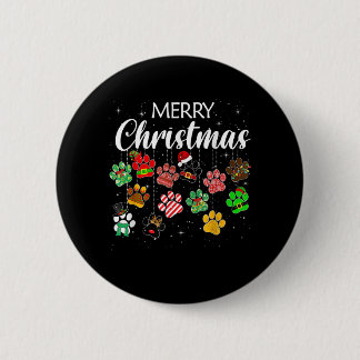 Badge Rond 5 Cm Merry Christmas 2021