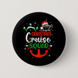 Badge Rond 5 Cm Merry Cruisemas Famille Croisière Noël 2023