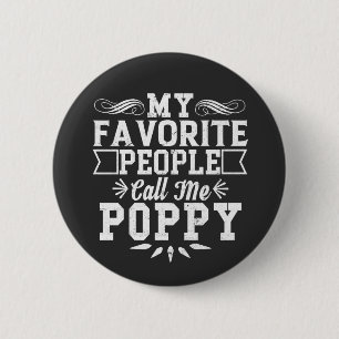 Badge Rond 5 Cm Mes gens favoris m'appellent Fête des pères de p