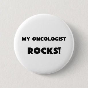 Badge Rond 5 Cm MES ROCHES d'oncologiste !