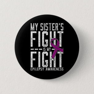 Badge Rond 5 Cm Mes Soeurs Lutter C'Est Mon Combattre Conscience D