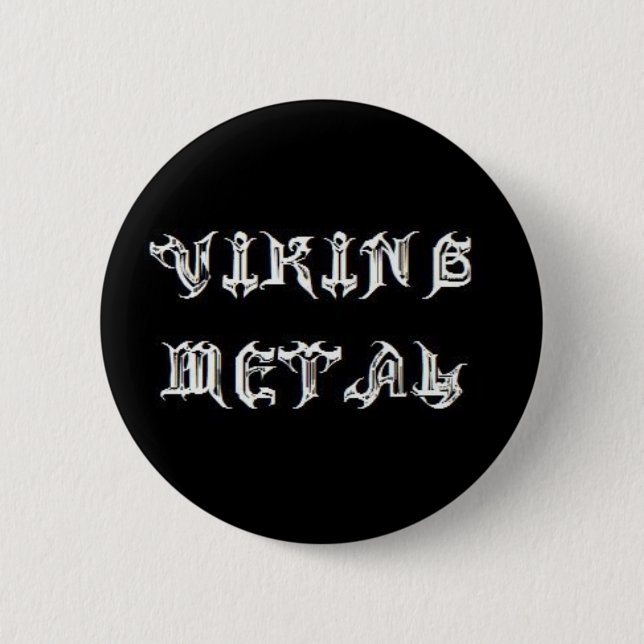 Badge Rond 5 Cm Métal de Viking (Devant)