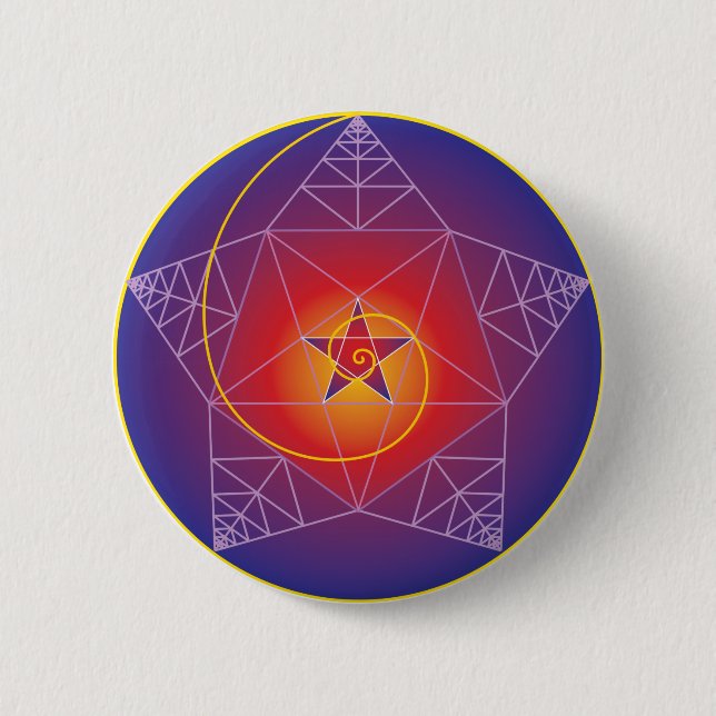 BADGE ROND 5 CM MÉTAMORPHOSE (Devant)