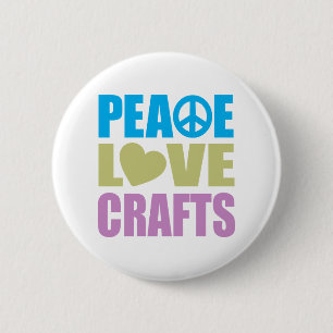 Badge Rond 5 Cm Métiers d'amour de paix