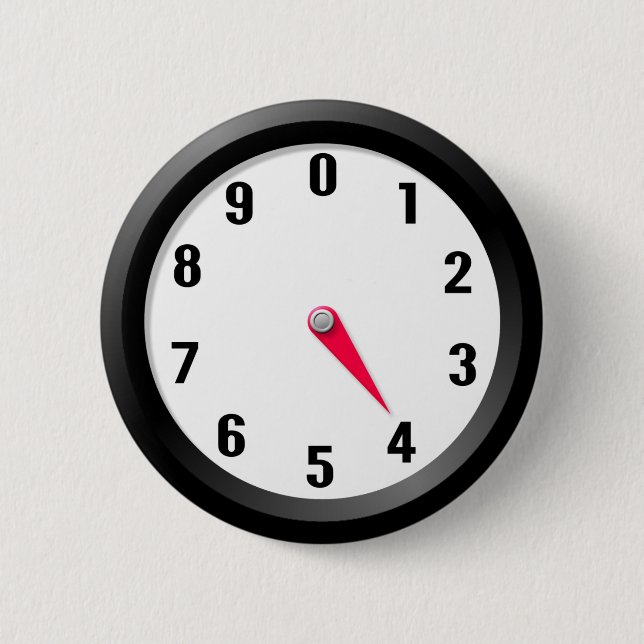 Badge Rond 5 Cm Mètre 4 (Devant)