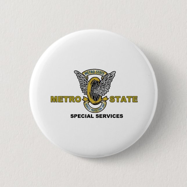 Badge Rond 5 Cm Metro-State Special Services (Devant)