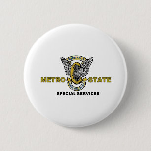 Badge Rond 5 Cm Metro-State Special Services