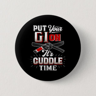 Badge Rond 5 Cm Mettez Votre Gi Sur Martial Arts Life Karate Judo 