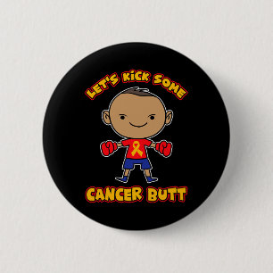 Badge Rond 5 Cm Mettons-nous un peu de cancer, mais l'arbitre du c
