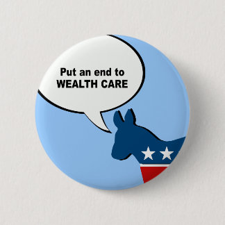 Badge Rond 5 Cm Mettre fin aux soins de fortune