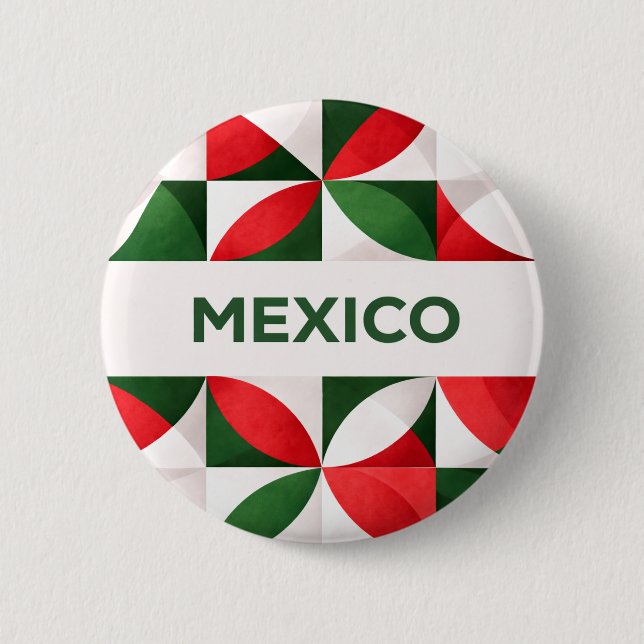 Badge Rond 5 Cm Mexique (Devant)