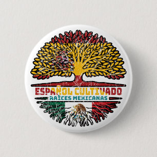 Badge Rond 5 Cm Mexique Espagne Espagne Espagne Espagne Espagne dr