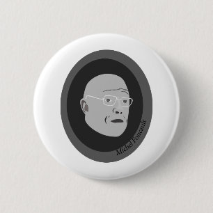 Badge Rond 5 Cm Michel-foucault