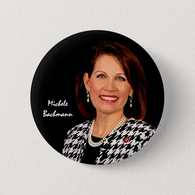 Badge Rond 5 Cm Michele Bachmann (Devant)