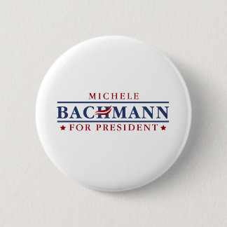 Badge Rond 5 Cm Michele Bachmann 2012