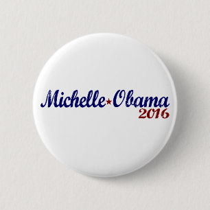 Badge Rond 5 Cm Michelle Obama 2016