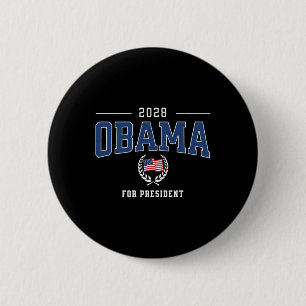 Badge Rond 5 Cm Michelle Obama 2028 Pour Patriote Démocrate Présid