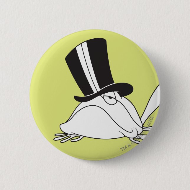 Badge Rond 5 Cm Michigan J. Frog Chill (Devant)