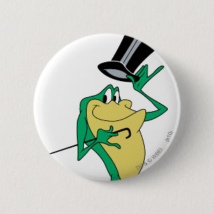 Badge Rond 5 Cm Michigan J. Frog en couleur