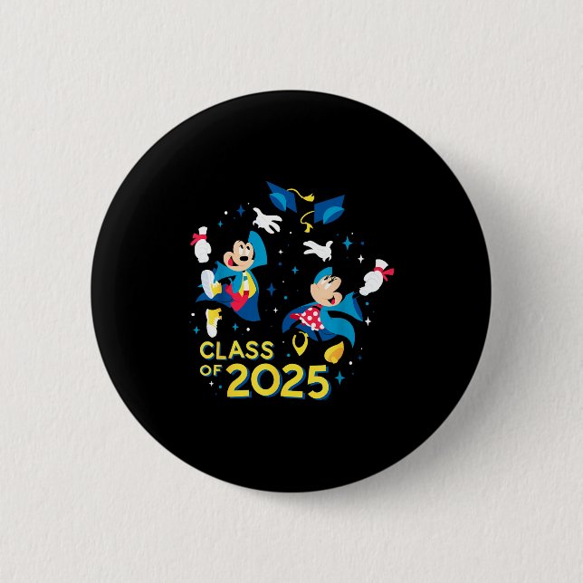 Badge Rond 5 Cm Mickey & minnie mouse promotion 2025 (Devant)
