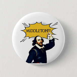 Badge Rond 5 Cm Middleton