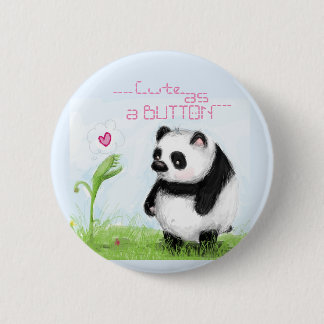Badge Rond 5 Cm Mignon comme bouton