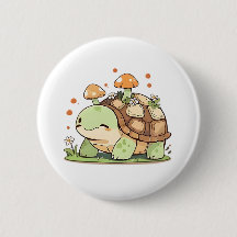 Mignon design cottagecore kawaii tortue de la forê