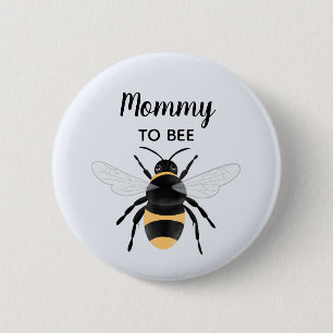 Badge Rond 5 Cm Mignonne maman Whimsical d'être Baby shower
