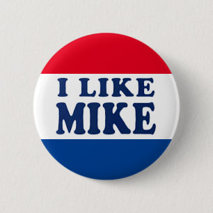Badge Rond 5 Cm Mike Pence pour le président 2024