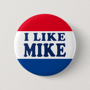 Badge Rond 5 Cm Mike Pence Président 2024