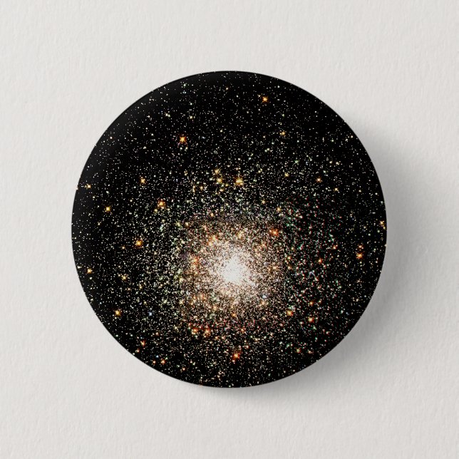Badge Rond 5 Cm Milky Way Star Cluster (Devant)