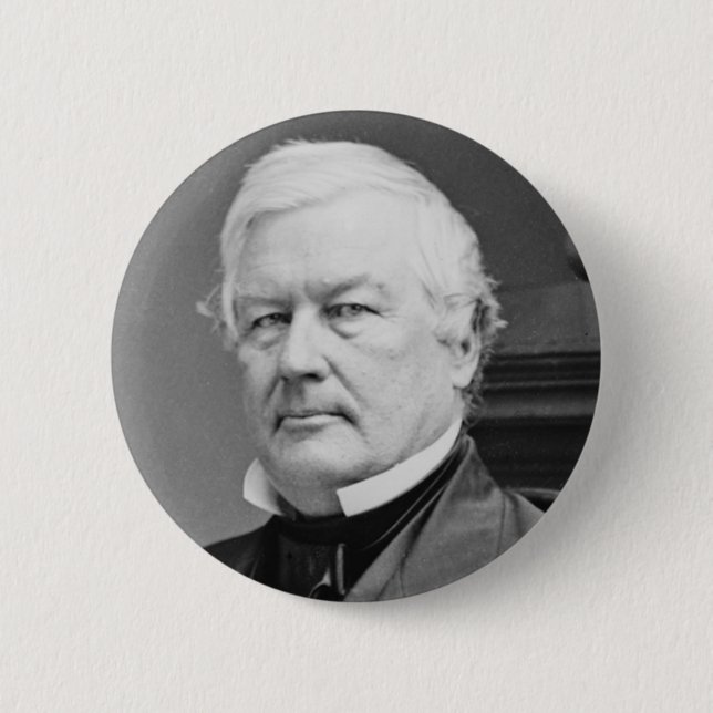 Badge Rond 5 Cm Millard Fillmore (Devant)