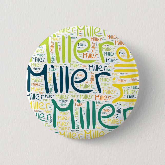 Badge Rond 5 Cm Miller (Devant)