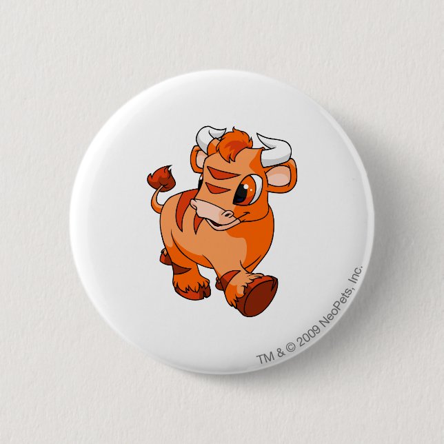 Badge Rond 5 Cm Milliers d'UCI oranges (Devant)