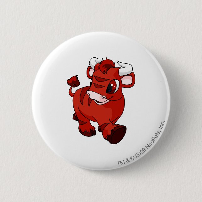Badge Rond 5 Cm Milliers d'UCI rouges (Devant)