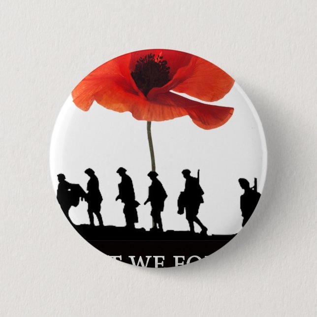 BADGE ROND 5 CM MINEURS NOUS OUBLIONS LA MARCHE DE SOLDATS (Devant)