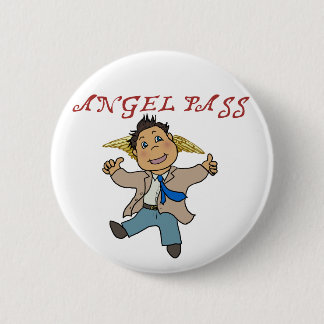 Badge Rond 5 Cm Mini ange de Castiel