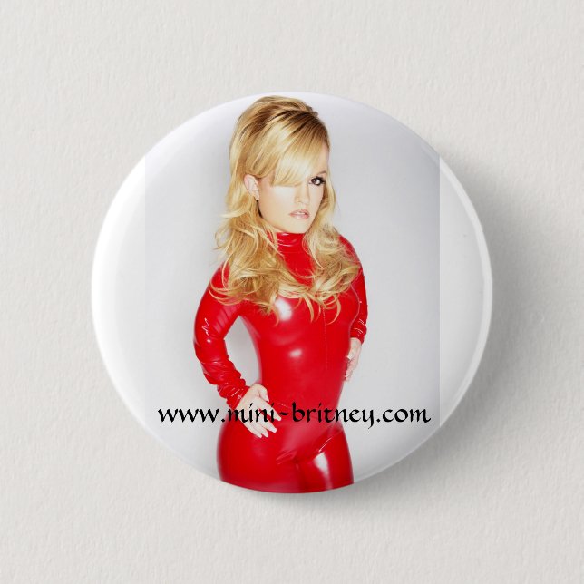 Badge Rond 5 Cm Mini-Britney talent (Devant)