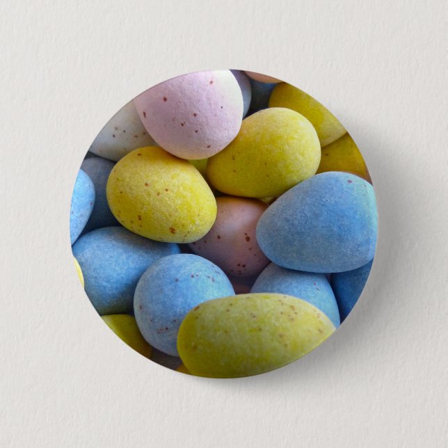 Badge Rond 5 Cm Mini-oeufs au chocolat (Devant)