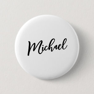 Badge Rond 5 Cm Minimaliste Professionnel Moderne Élégant