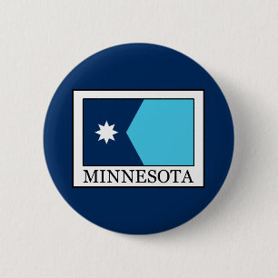Badge Rond 5 Cm Minnesota