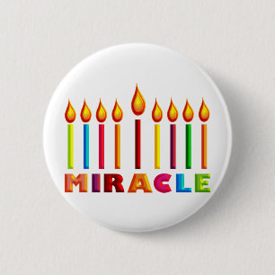 Badge Rond 5 Cm Miracle