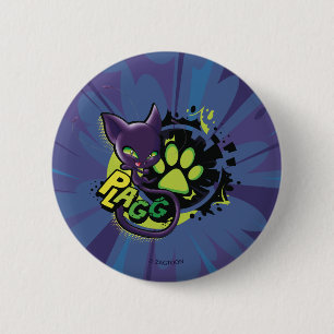 Badge Rond 5 Cm Miraculous Kwami Plagg