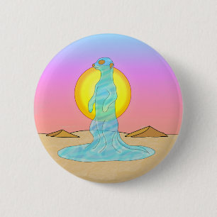 Badge Rond 5 Cm Mirage vivant