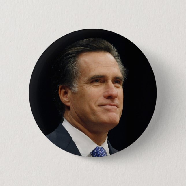 Badge Rond 5 Cm Mitt Romney (Devant)
