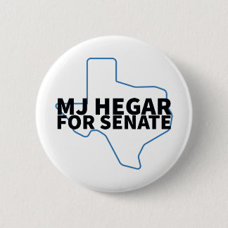 Badge Rond 5 Cm MJ Hegar Pour Bouton Du Sénat Américain