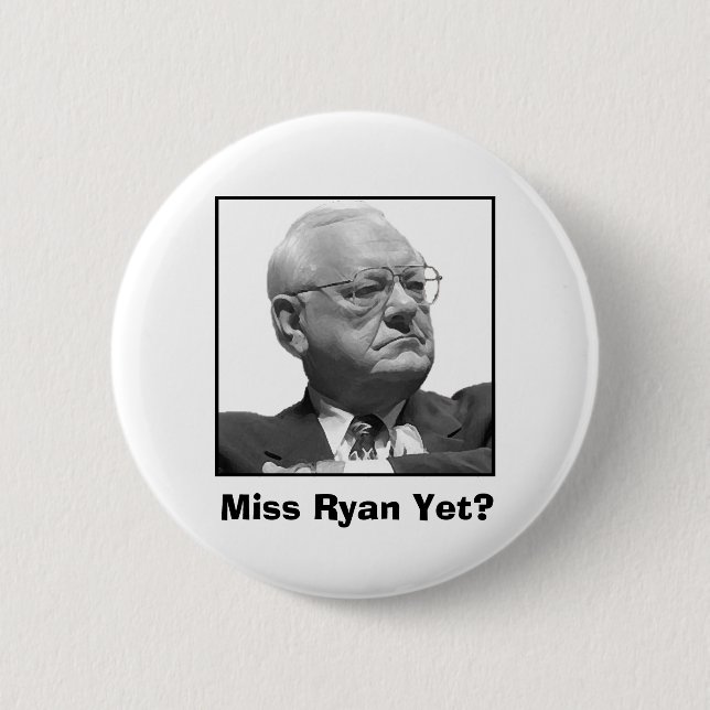 Badge Rond 5 Cm Mlle Ryan Yet ? (Devant)