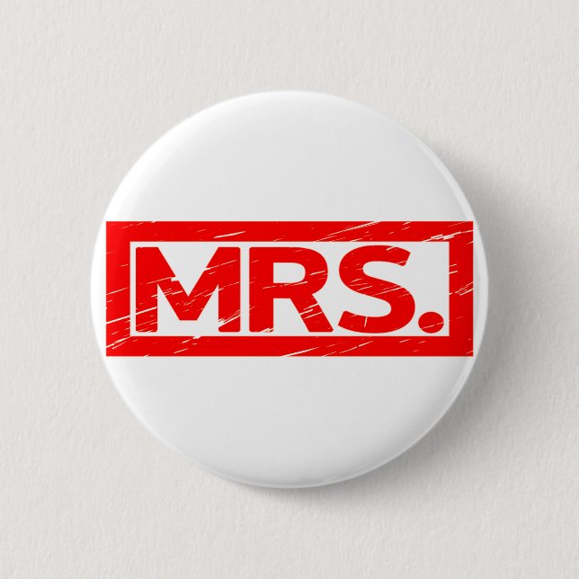 Badge Rond 5 Cm Mme Stamp (Devant)